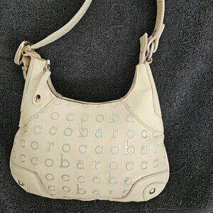 Rocco Baracco Cream Small Leather Bag